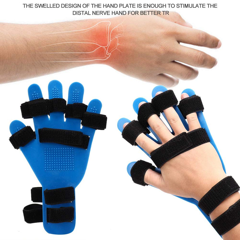 [Australia] - Finger Splint Board Finger Orthotics Extended Type Fingerboard Wrist Brace Support Finger Brace Stabilizer Training Support for Stroke/Hemiplegia Hand Splint Training Support 