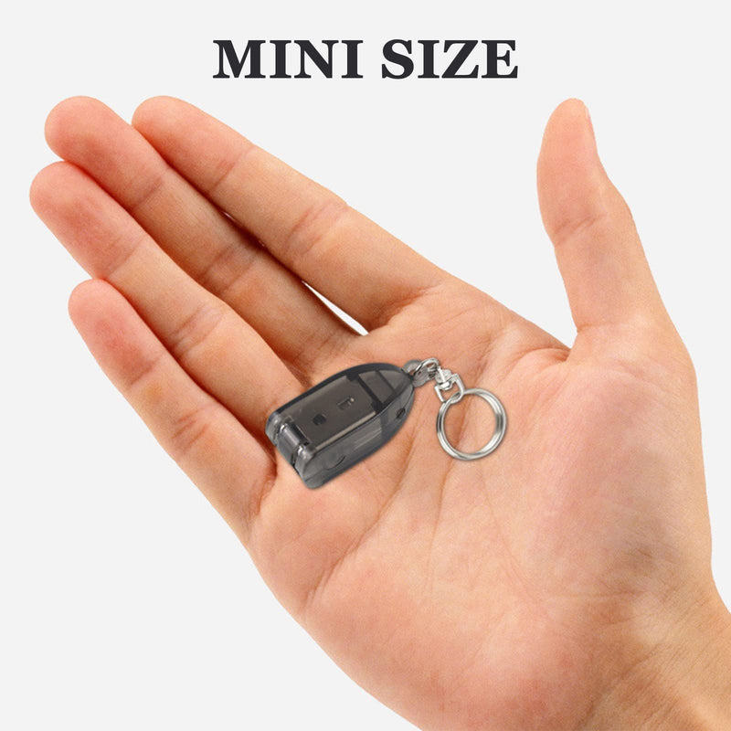 [Australia] - Modixun 3Pack Travel Keychain Finger Nail Clippers, Mini Foldable Stainless Steel Nail Cutter, Portable Nail Clippers with Nail Files 