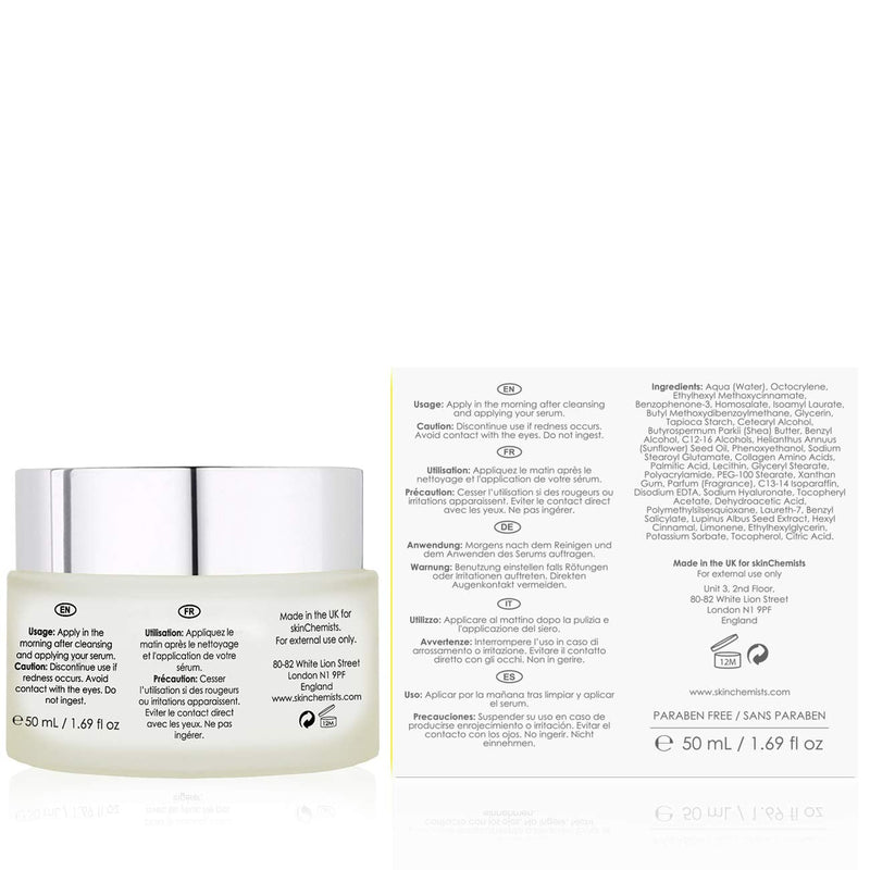 [Australia] - skinChemists Pro-5 Collagen SPF30 Advanced Anti-Ageing Protecting & Hydrating Sun Cream Collagen SPF30 Advanced Sun Cream 