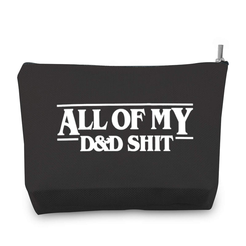 [Australia] - Dungeons And Dragons Dice Pouch All Of My D&D Stuff D and D Accessory Pouch Bag (D&D SHIT BAG) D&D SHIT BAG 