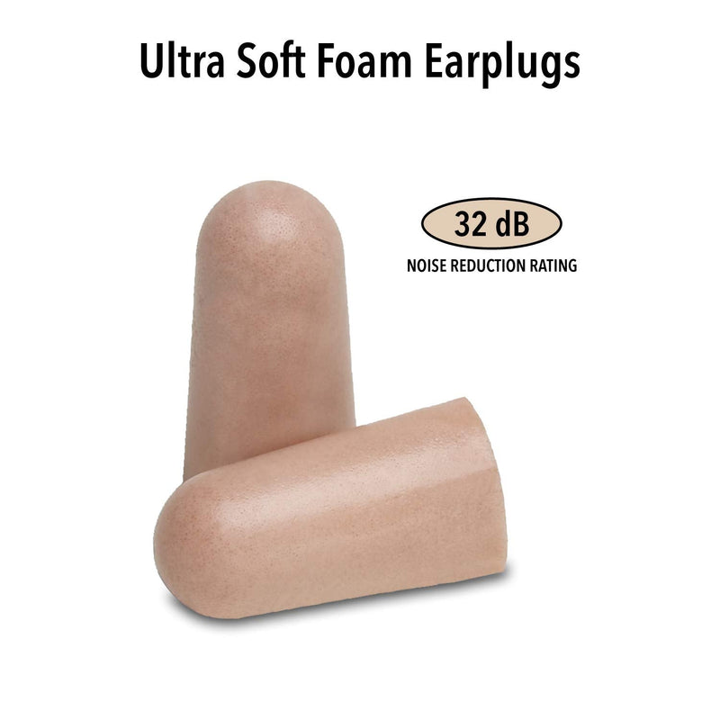 [Australia] - Mack's Ultra Soft Foam Earplugs, 10 Pair - 32dB Highest NRR, Comfortable Ear Plugs for Sleeping, Snoring, Work, Travel and Loud Events 10 Pair (Pack of 1) 