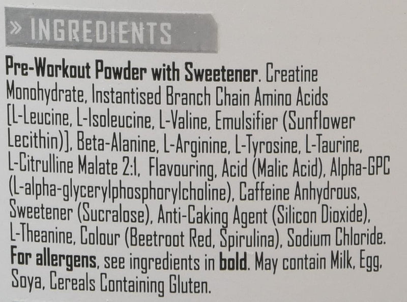 [Australia] - PhD, High Stimulant, Preworkout with added Creatine to Charge your Workouts, Grape Candy Flavour, 300g 