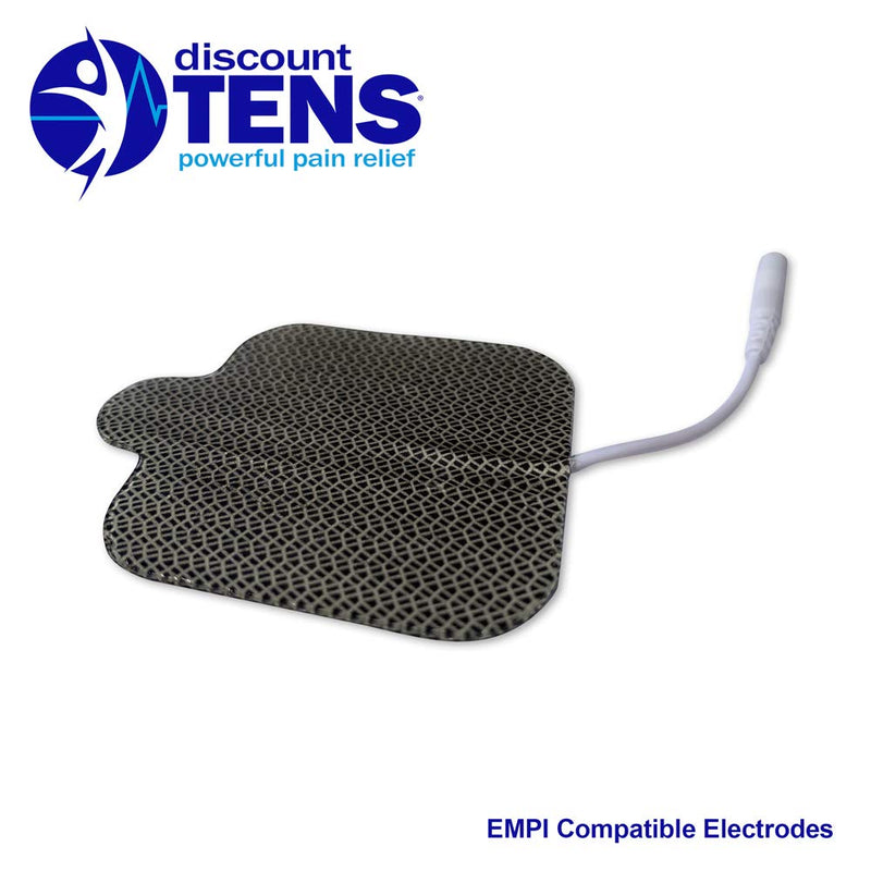 [Australia] - Discount TENS, EMPI Compatible TENS Electrodes, 8 Premium Replacement Pads for EMPI TENS Units. (2 inch x 2 inch) 2x2 Inch (Pack of 8) 