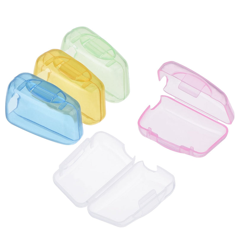 [Australia] - 10 Pieces Travel Portable Toothbrush Head Covers Toothbrush Protective Case (Style A) Style a 