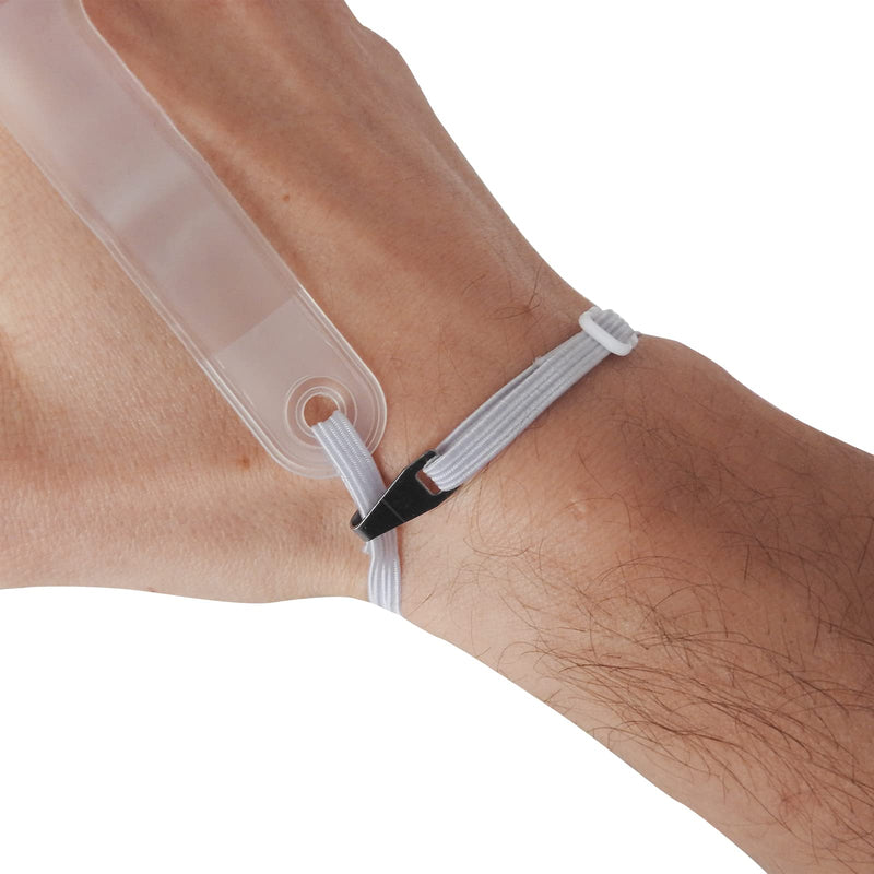 [Australia] - Twin Pack (Pair) - RE-GEN PVC Plastic Reusable Protective Transparent Adjustable First Aid Finger Stall Protection Cot (Medium) Medium 