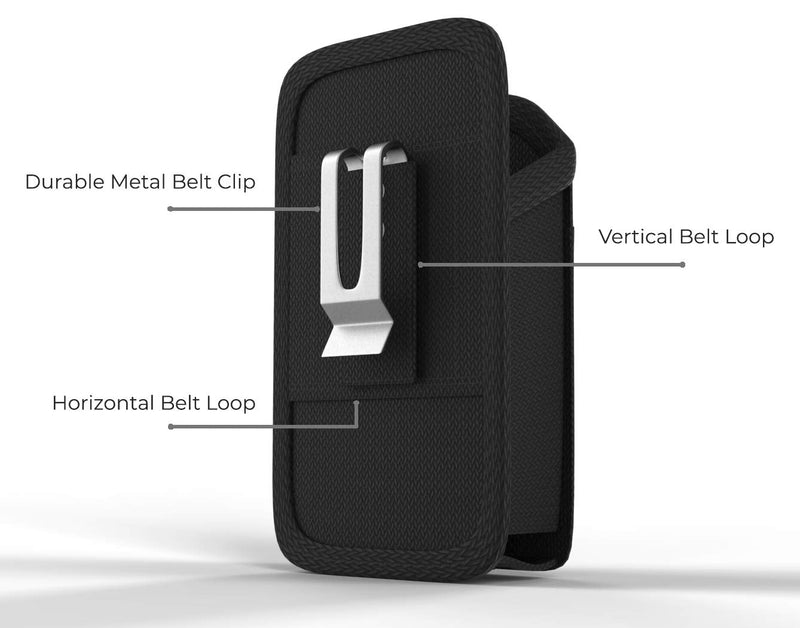 [Australia] - AGOZ Heavy Duty Case with Belt Clip Compatible with Freestyle Libre, Freestyle Libre 2, CGM Glucose Monitor Case, Protector Cover for Freestyle Libre Reader, Insulin Pump Holder 
