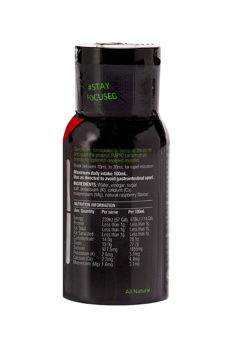 [Australia] - Crampfix 50ml Flip-Top Lid Squeeze Bottle - Fast & Effective Relief from Muscle Cramp (Raspberry) Raspberry 