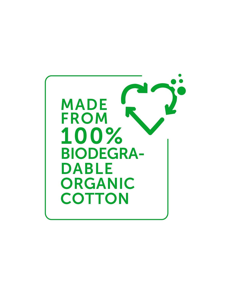 [Australia] - RAWGANIC Refreshing Facial Wipes | Gentle Soothing, Alcohol-free, Fragrance-free, Biodegradable Organic Cotton Wipes | with Aloe Vera and Green Tea | 6 Packs (150 wipes in total) 6 Packs (150 wipes in total) 