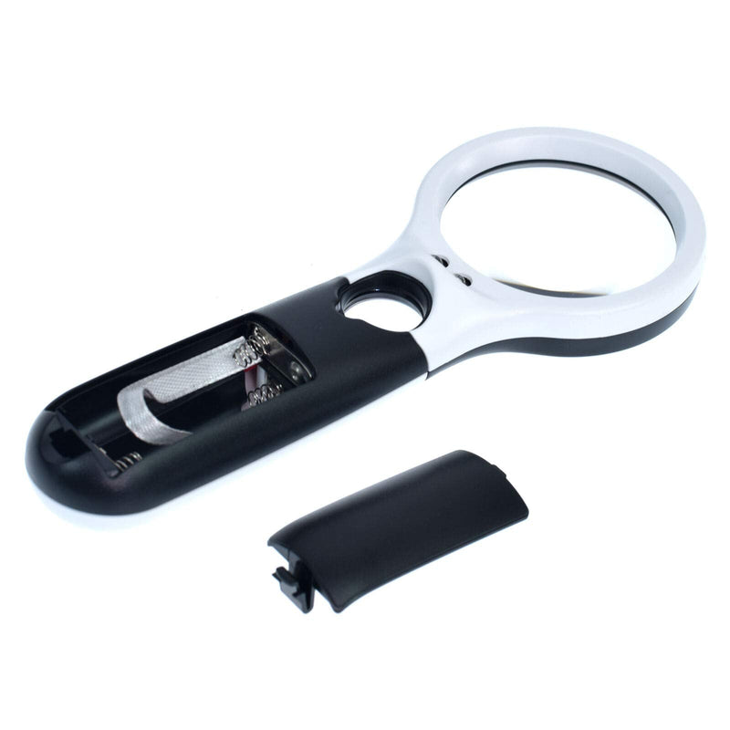 [Australia] - 3 LED 45X Magnifying Glass with Light Handheld Magnifier Magnifying Glass Lens 