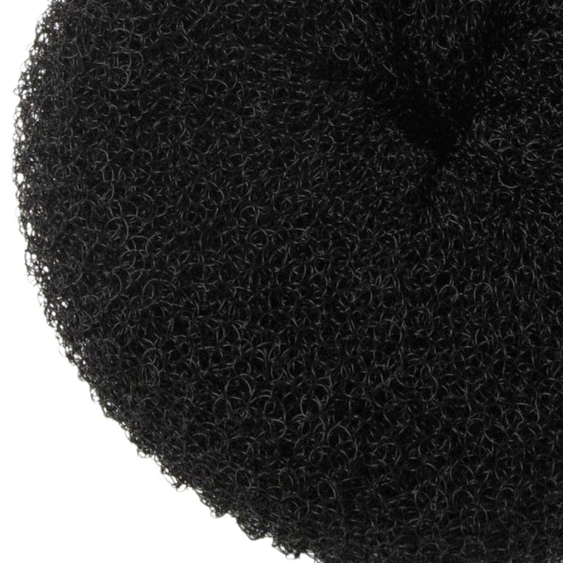 [Australia] - Topkids Accessories Hair Donut Bun Maker Set Bun Doughnut Hair Bun Shaper Bobby Pin Holder Donut Ring Styler Hair Bun Maker For Girls, Women, Ladies, Kids (Large, Black) L 