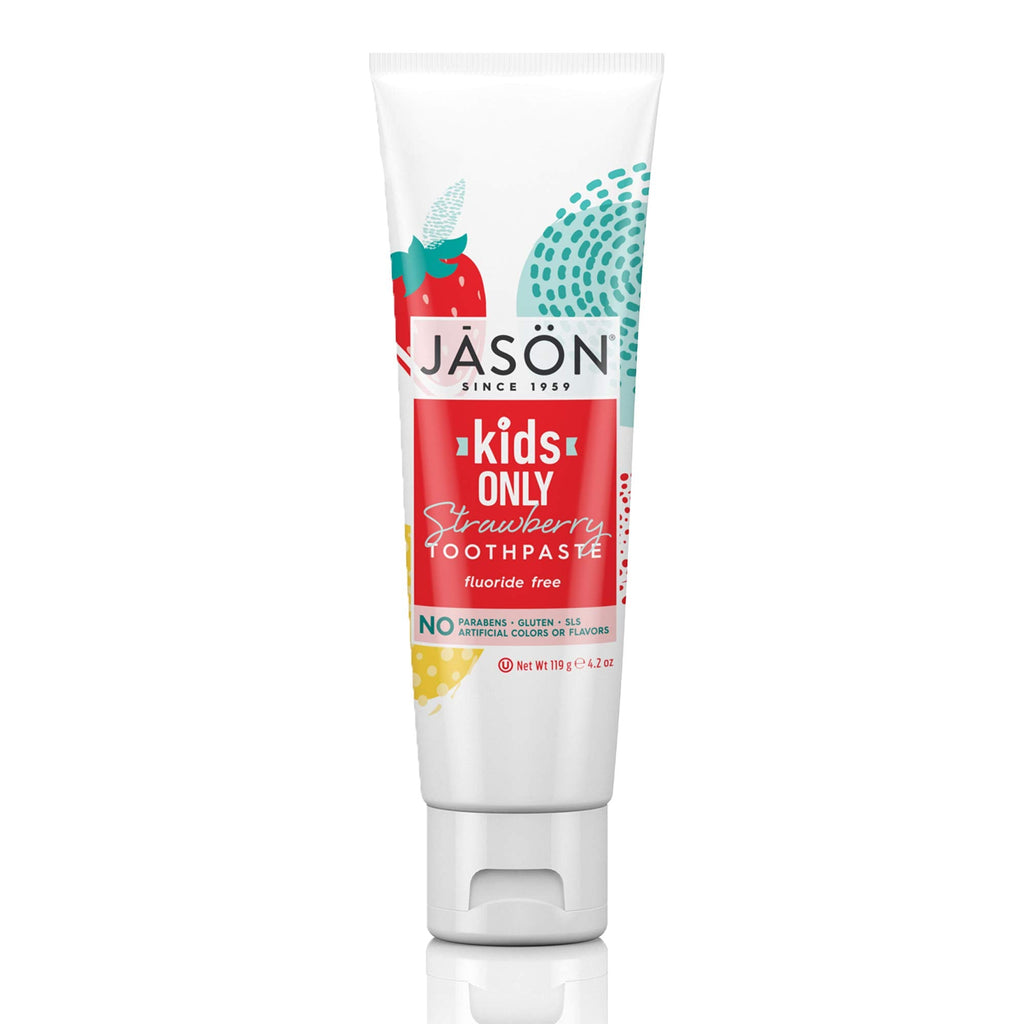 [Australia] - Jason Natural Products Kids Only Strawberry Toothpaste 124 ml 