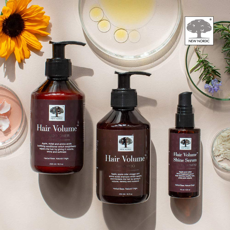[Australia] - New Nordic Hair Volume Conditioner 250ml - Herbal Based Hair Repair and Thickening Conditioner for Dry Damaged Hair - Suitable for Men and Women Hair Volume Conditioner - 250ml 