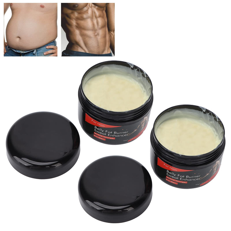 [Australia] - Hot Cream Sweat Fat Burning Gel 2 x 60g Weight Loss Cream Abdomen and Buttocks Slimming Cream Anticellulite Fat Burning Cream Firming Body Cream 