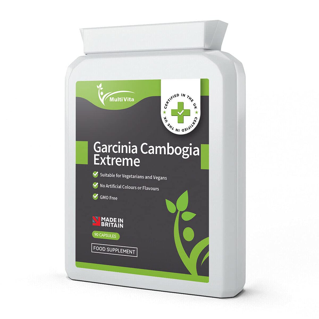 [Australia] - Garcinia Cambogia 500mg 90 Capsules - with Added Chromium as Picolinate to aid Absorption – Super Strength All Natural Whole Fruit, Targeted Release & Rapid Absorption Formula 