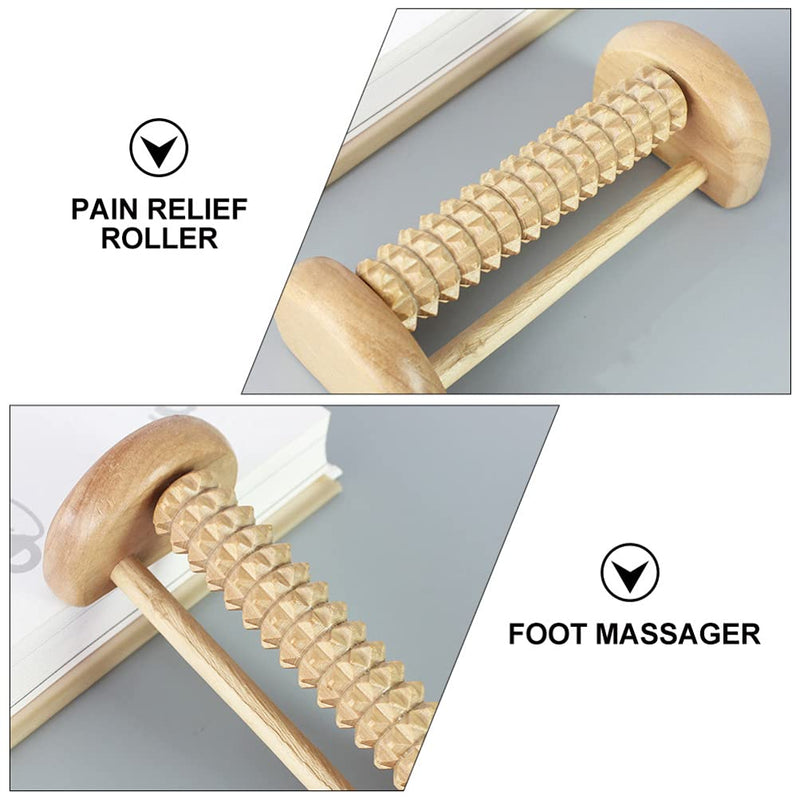 [Australia] - Lurrose Shoulder Massagers Foot Massager Roller Deep Tissue Massager Trigger Point Shiatsu Acupressure Reflexology Tool for Plantar Fasciitis Plantar Fasciitis Roller 