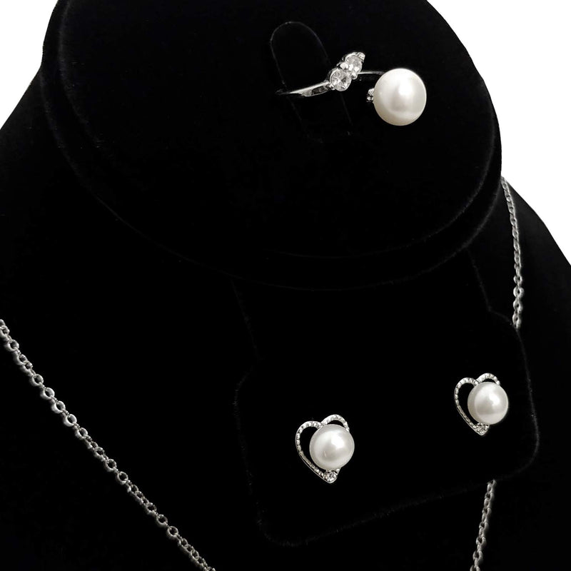 [Australia] - Mooca Jewelry Display Necklace Chain Jewelry Bust Display Holder Stand, Necklaces Display Necklace Mannequin, Necklace Bust Jewelry Bust Stand, 8 1/4" Height, Black Velvet 