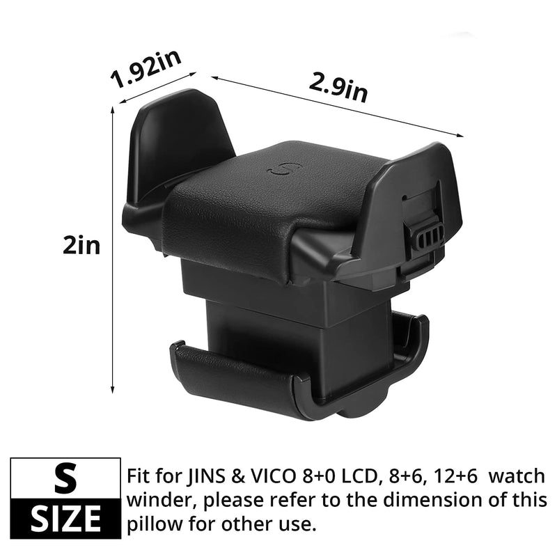 [Australia] - Retractable Watch Pillows for JINS&VICO Watch Winder S/M/L Size 2 Pack 