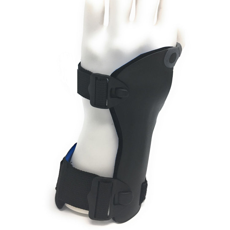 [Australia] - OTC Wrist Brace, Molded Exoskeleton, Low-Profile, Exolite, Medium (Left Hand) Black (Left Hand) 