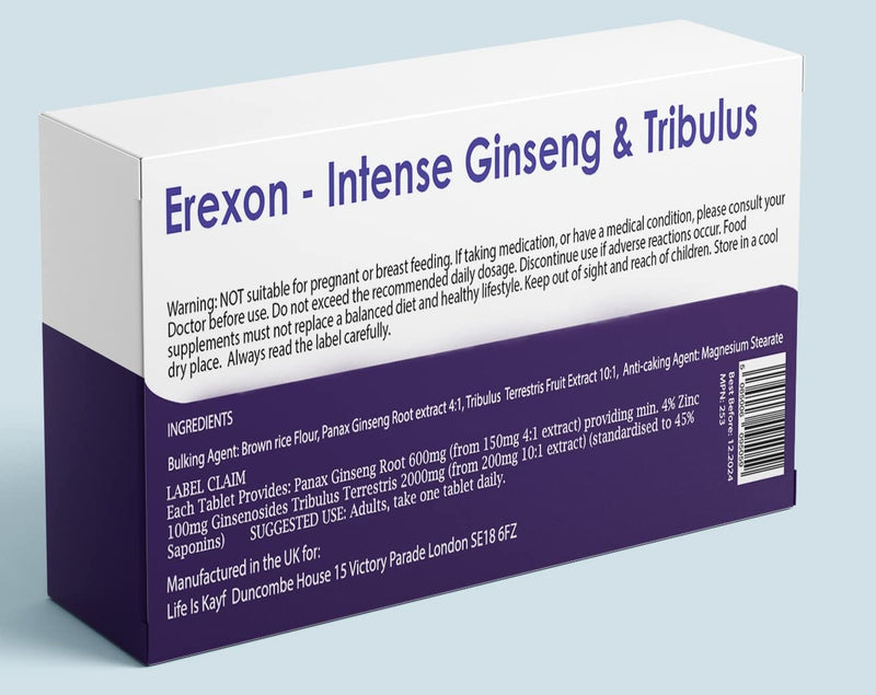 [Australia] - Erexon - Intense Blue 20 Tablets - Herbal Supplement for Men - Strong Effect - Performance & Enhancement Tablets for Men 