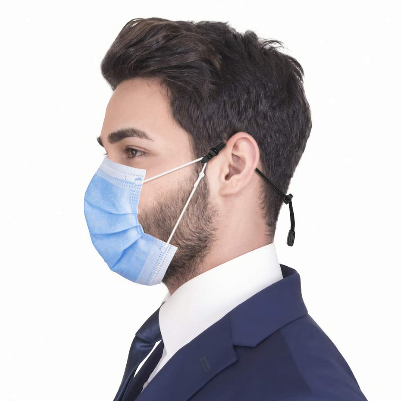 [Australia] - Mask Strap Extension Hook,Anti-Tightening Ear Protector Decompression Buckle,Relieving Long-time Wearing Ears' Pressure 