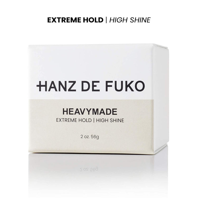 [Australia] - HANZ DE FUKO Heavymade Pomade | Premium Water-Based Styling Paste with Humidity-Resistant All-Day Hold | All Hair Types | 56g 