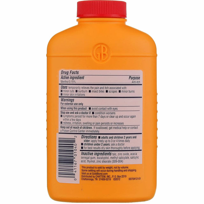[Australia] - Gold Bond Medicated Body Powder, 4 oz (113 g) (Pack of 4) 