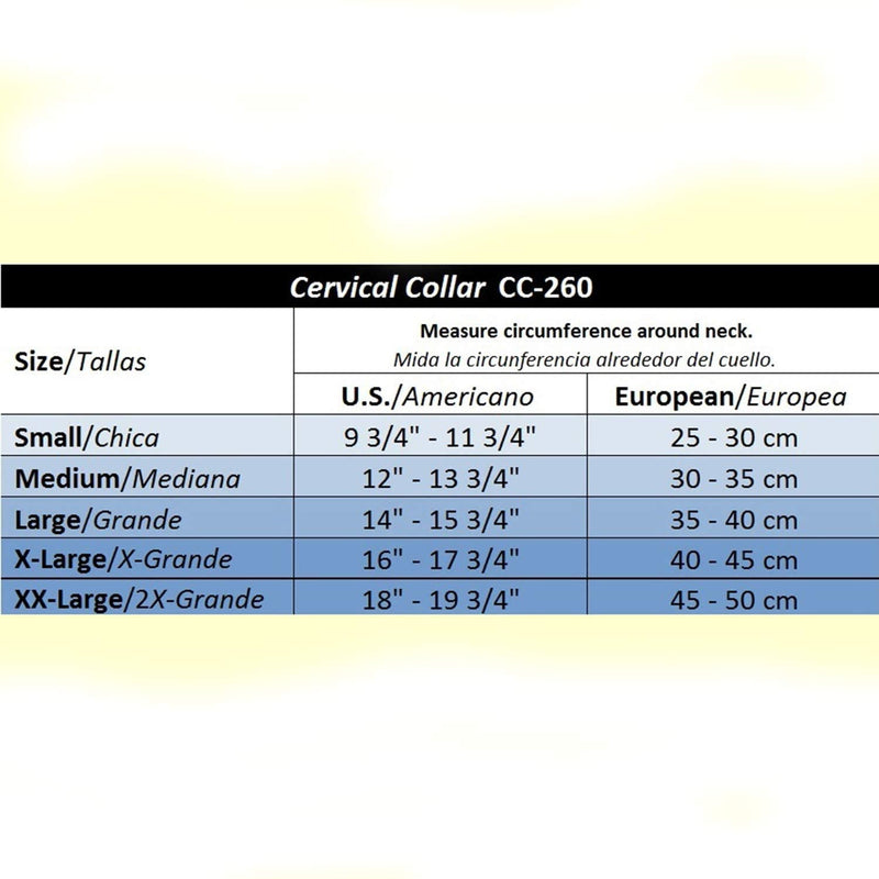 [Australia] - ITA-MED I CC-260 L Rigid Plastic Cervical Collar, Large 