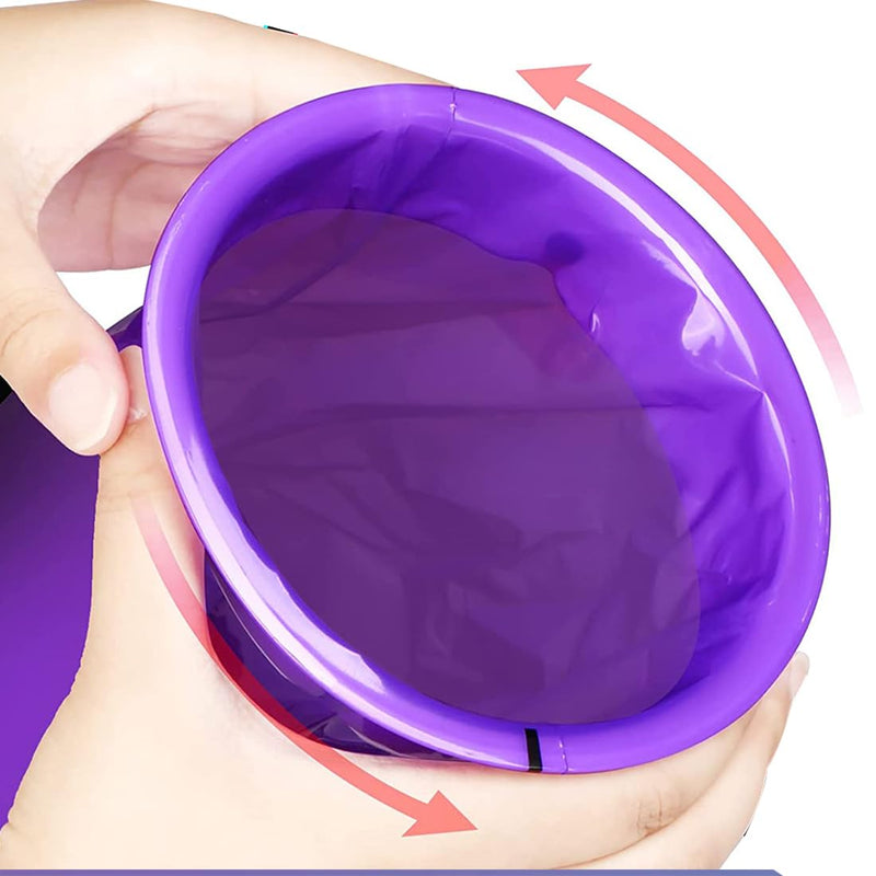 [Australia] - Vomit Bag Disposable Emesis Bag, 16 Pack Motion Sickness Bags Portable Barf Bags 1000ml Nausea Puke Bag with Round Rim for Adult Kids Travel Car Sickness 