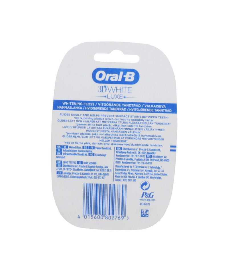 [Australia] - Oral-B 3D White Dental Floss, 35 m 1 Count (Pack of 1) 
