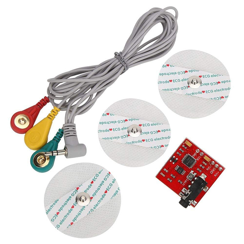 [Australia] - Walfront EMG Muscle Sensor Electromyographic Sensor Muscle Signal Sensor with EMG Connection Line(EMG Sensor) Emg Sensor 