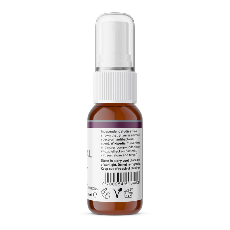 [Australia] - Nature's Greatest Secret Premium Quality Antibacterial 20ppm Colloidal Silver Spray 20ml 