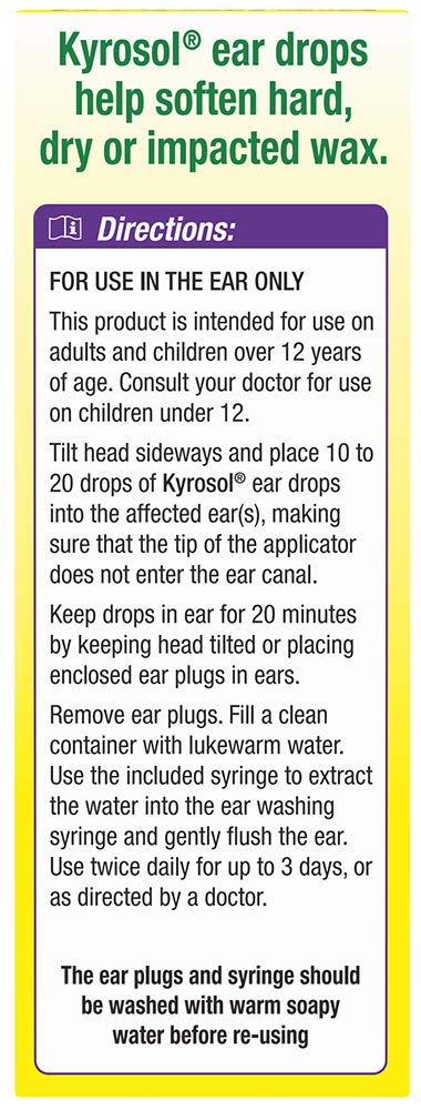 [Australia] - SQUIP NeilMed Kyrosol All-Natural Earwax Removal Aid, Original Version 