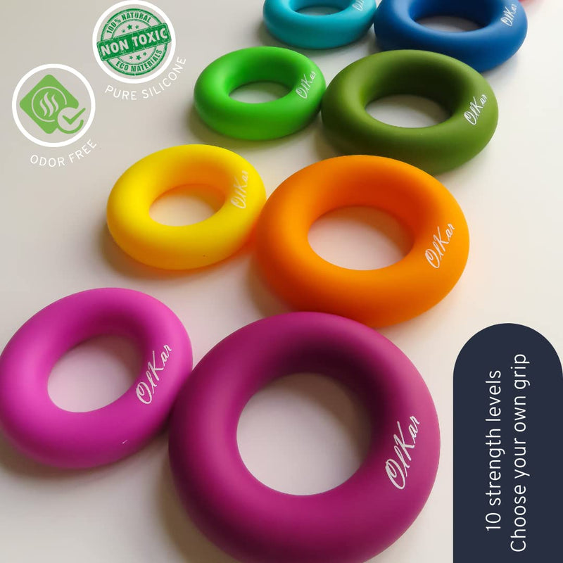 [Australia] - OlKar Expander Hand Grip strengthening - (10-100 lb) Hand & Forearm Exerciser, Physical Therapy Size 38 80 lb 