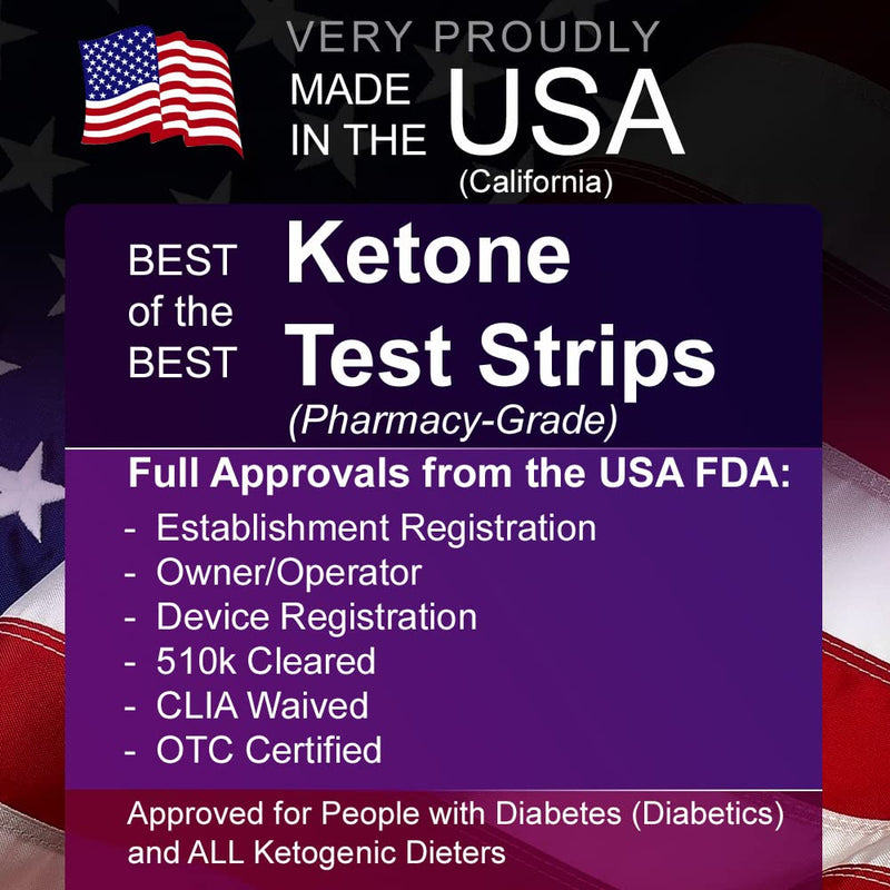 [Australia] - Nurse Hatty 150ct. - Medical Ketone Urine Test Strips - Suitable for Diabetics & All Keto Dieters - Fresh, Reliable & Accurate - Ketogenic & Low-carb Diets. Free Ketosis eBooks & Free App. Ultra-Long 150 Count (Pack of 1) 