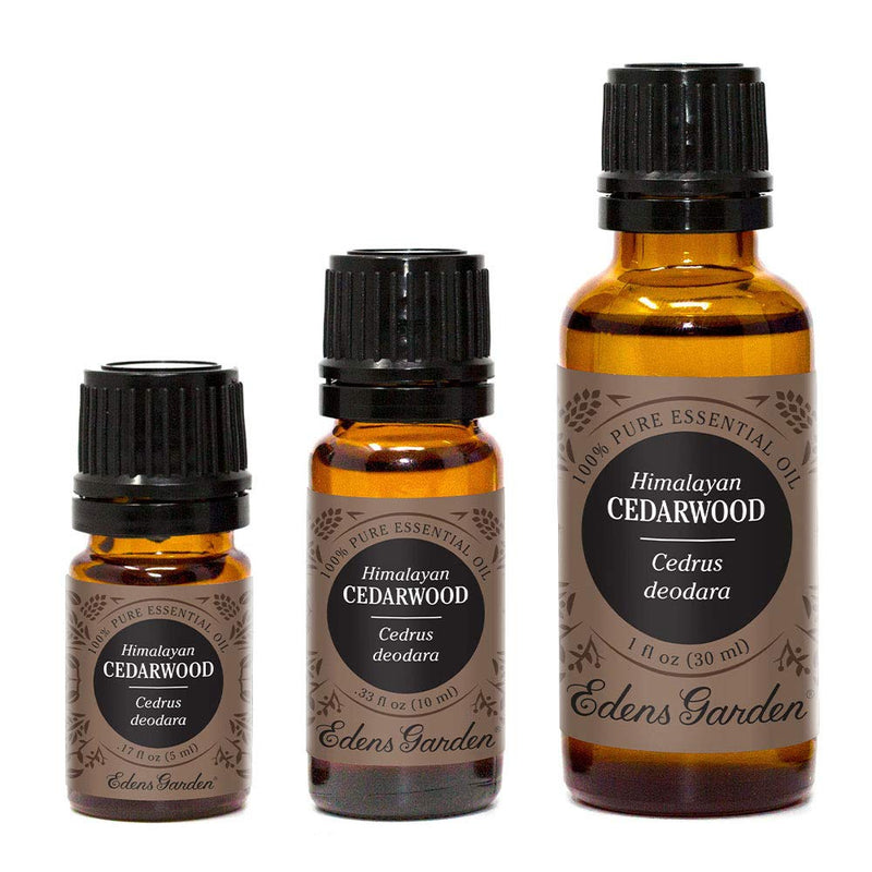[Australia] - Edens Garden Cedarwood Himalayan Essential Oil, Pure Therapeutic Grade, 10 ml 0.33 Fl Oz (Pack of 1) 