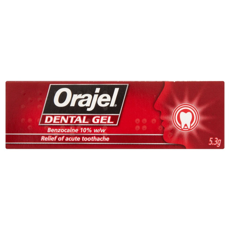 [Australia] - Orajel Dental Gel, 5.3 g (Pack of 1) 