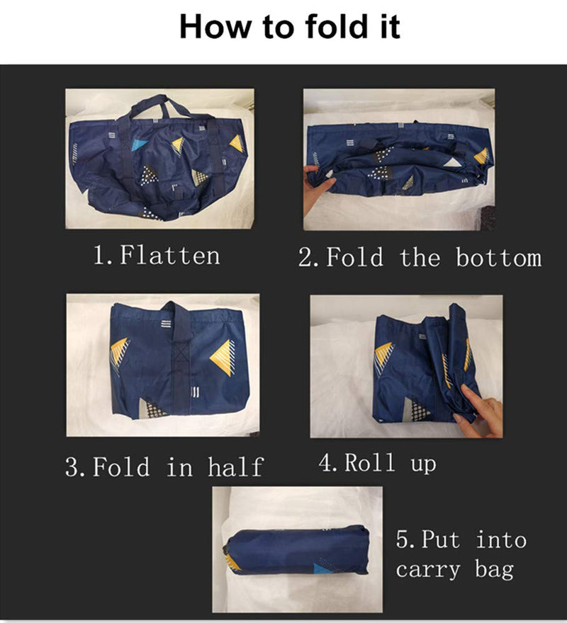 [Australia] - DoroSun 14L Collapsible Foot Soaking Bath Basin Bag with Handles for Kids, Portable Pedicure Feet Spa Bucket Tub for Travel Camping, Dark Blue 14L (473 Ounce)(Better for Small Feet or Kids) 