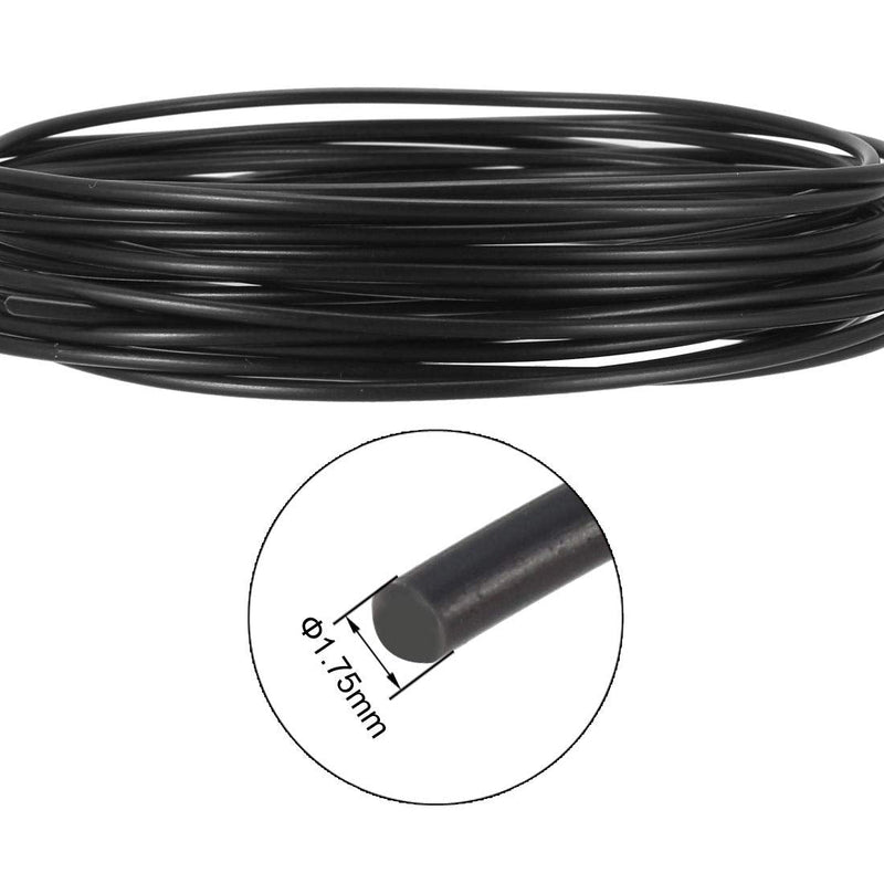 [Australia] - uxcell 3D Pen Filament Refills,16Ft,1.75mm PCL Filament Refills,Dimensional Accuracy +/- 0.02mm,for 3D Printer,Black 