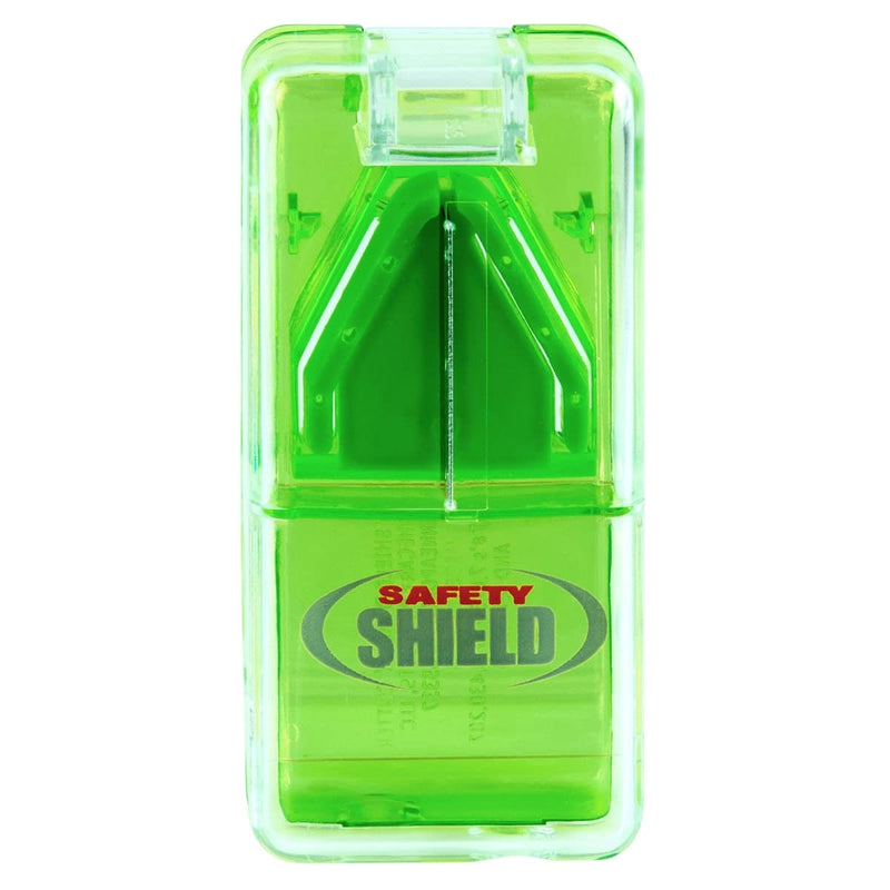 [Australia] - EZY DOSE Pill Cutter with Safety Shield, Tablet Splitter for Small Pills & Vitamins (Colour May Vary) Safety Shield Pill Cutter 