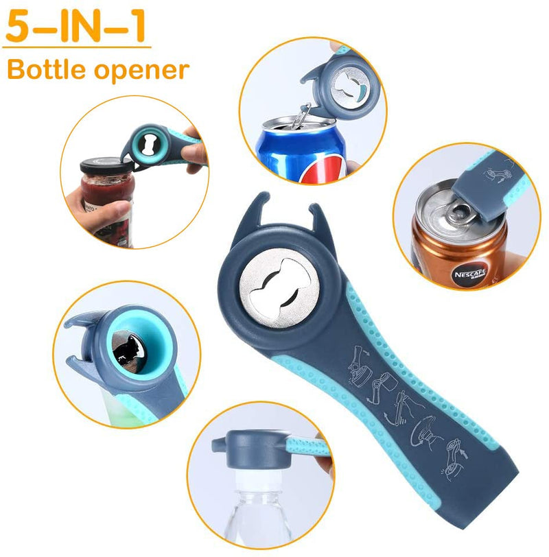 [Australia] - Otstar Jar Opener Bottle Opener for Weak Hands,Seniors with Arthritis and Children, Multi Opener Set with Jar Gripper Pad 