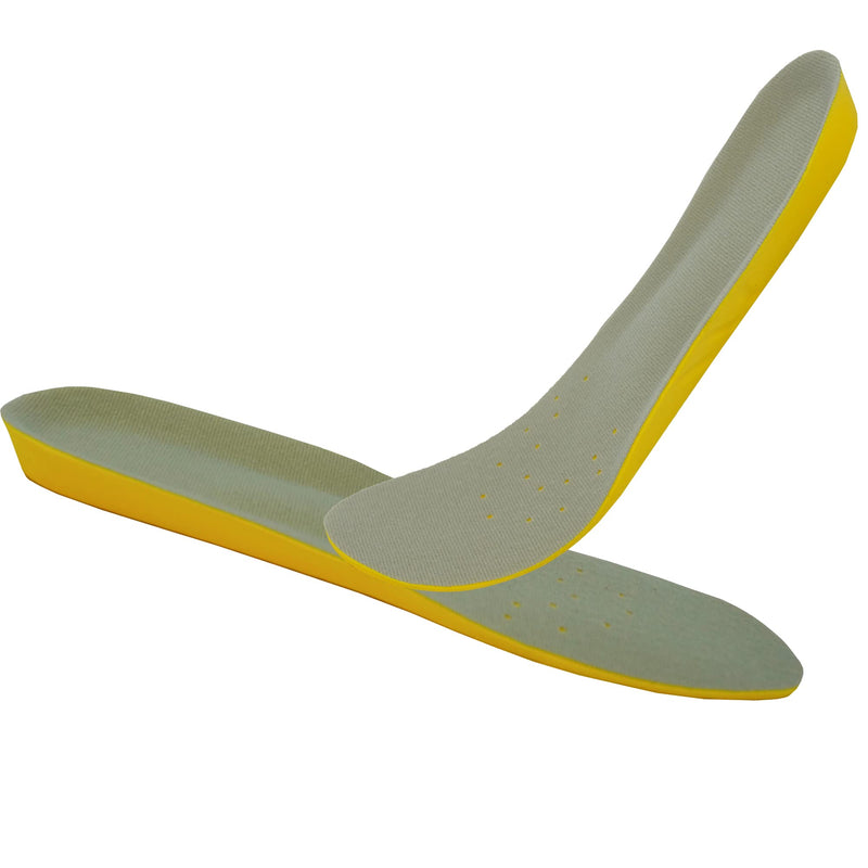 [Australia] - Happystep Plantar Fasciitis Orthotics PU Memory Foam Shoe Inserts, Comfort Insoles, Cushioned Arch Support, Heel Cushioning, Shock Absorption, Foot Pain Relief (Size L: US Men 8-12 or Women 9-14) Men 8-12/Women 9-14 