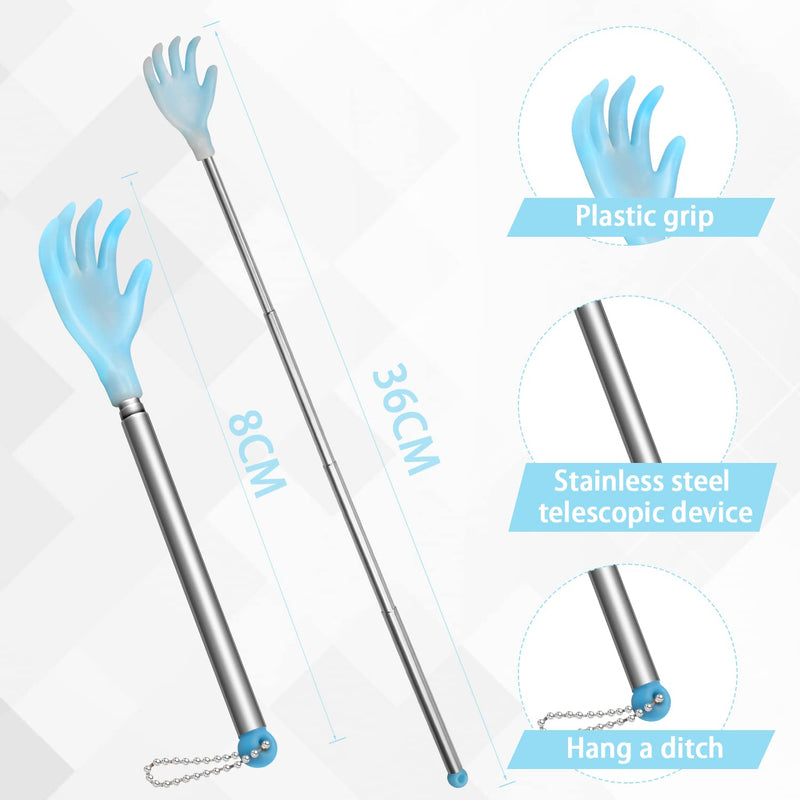 [Australia] - Back Scratcher Extendable Back Scratchers Portable Backscratchers Telescoping Backscratcher Back Massager Tool for Eliminating Back Itching for Women Men Adults 