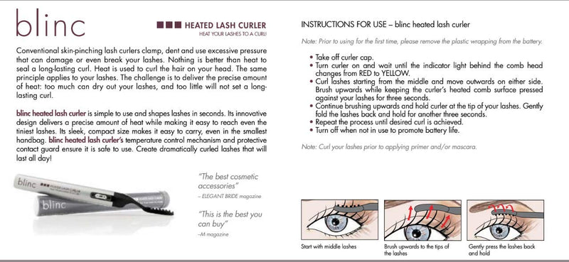 [Australia] - blinc Heated Lash Curler 