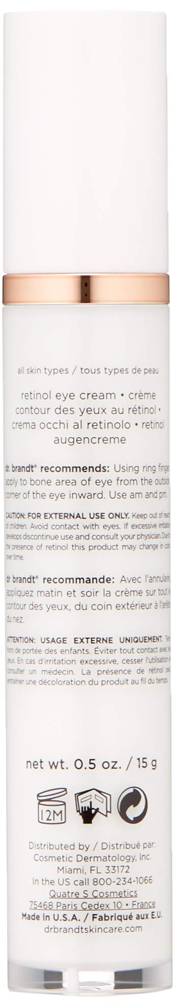 [Australia] - Dr. Brandt Skincare 24/7 Retinol Eye Cream 