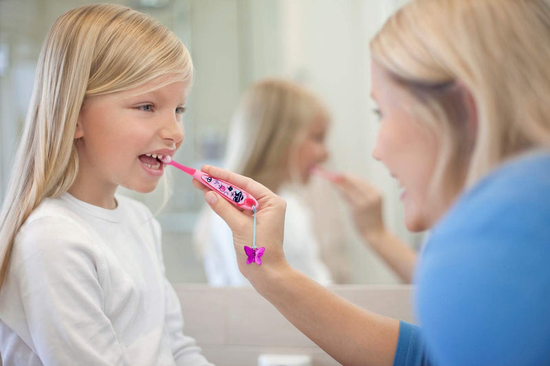 [Australia] - Jordan ® | Step 3 Toothbrush Kids | Kids Toothbrush for Age 6-9 Years Old | Soft Bristles, Dual Ergonomic Handle & BPA Free | Pink Color | Pack 4 Units Pink & Blue 