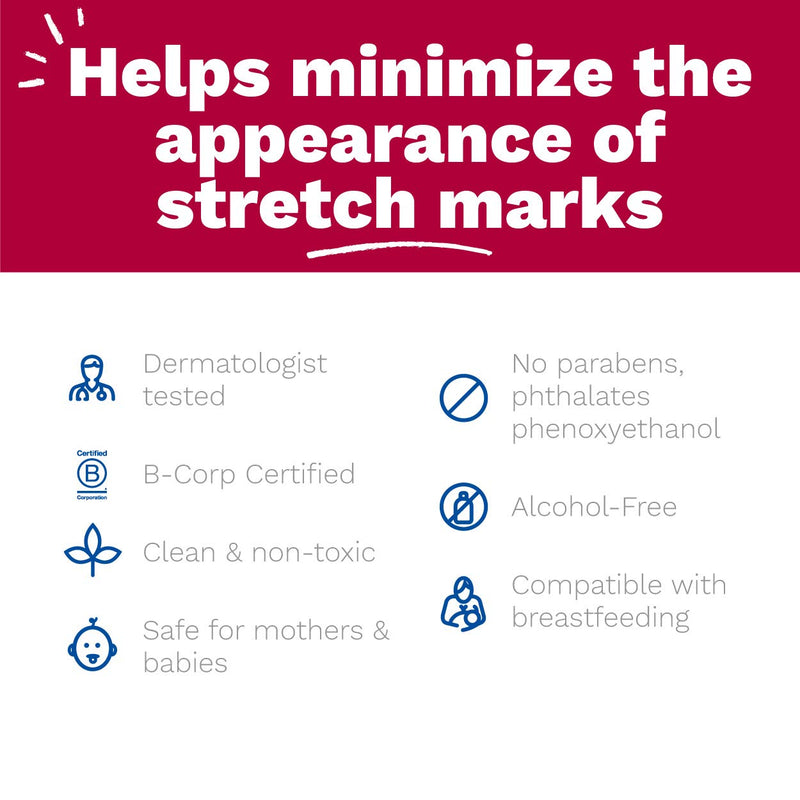 [Australia] - Mustela Maternity Stretch Marks Cream for Pregnancy - with Natural Avocado, Maracuja & Shea Butter - Lightly Fragranced 5.07 Fl Oz (Pack of 1) 