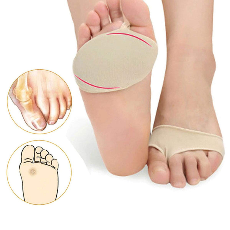 [Australia] - Pedimend Gel Pad Metatarsal Sleeve (1PAIR) - Metatarsal Pads for Forefoot Pain - Provide Relief from Metatarsalgia, Morton's Neuroma, Plantar Warts, Corns, Callus and Sesamoiditis - Foot Care 