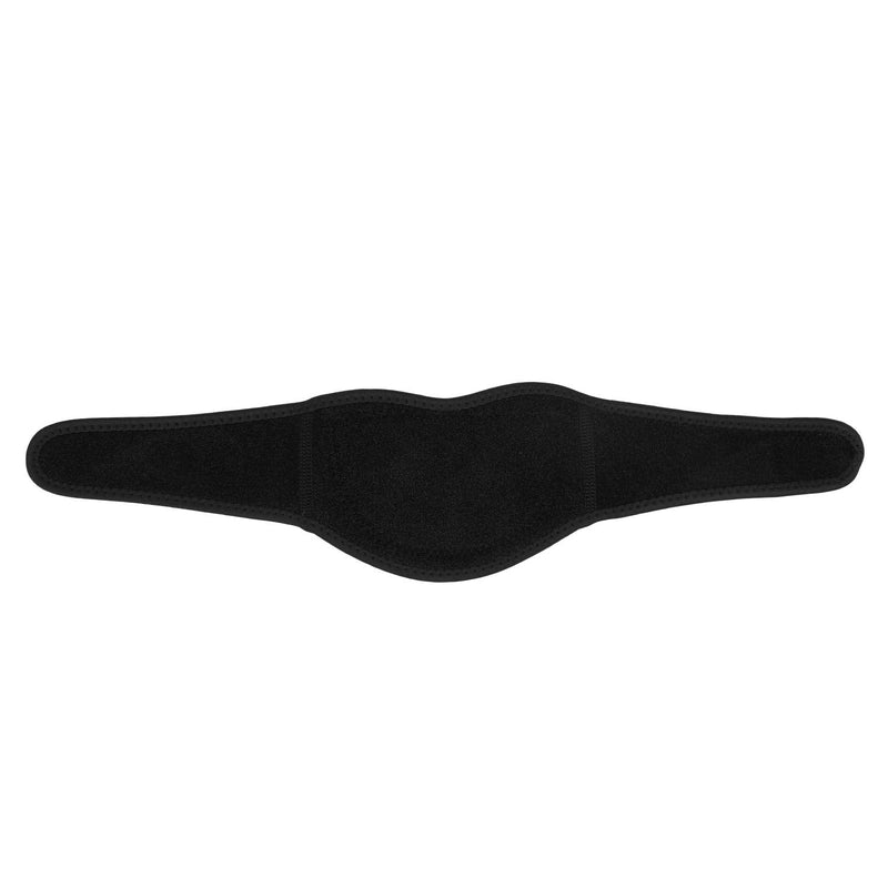 [Australia] - Adjustable Neck Support Brace Soft Compression Neck Protector Wrap Cervical Collar Breathable Physical Therapy Neck Brace Supports Pain Pressure Relief Sleeping Device for Chronic Neck Stiffness Black 