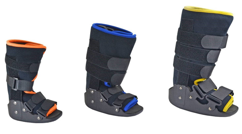 [Australia] - Kids Fracture Walker Boot - Ankle, Leg, Foot, Protection, Brace, Support, Injury, Sprain, Strain, Brake Fracture (Large) L (Pack of 1) 