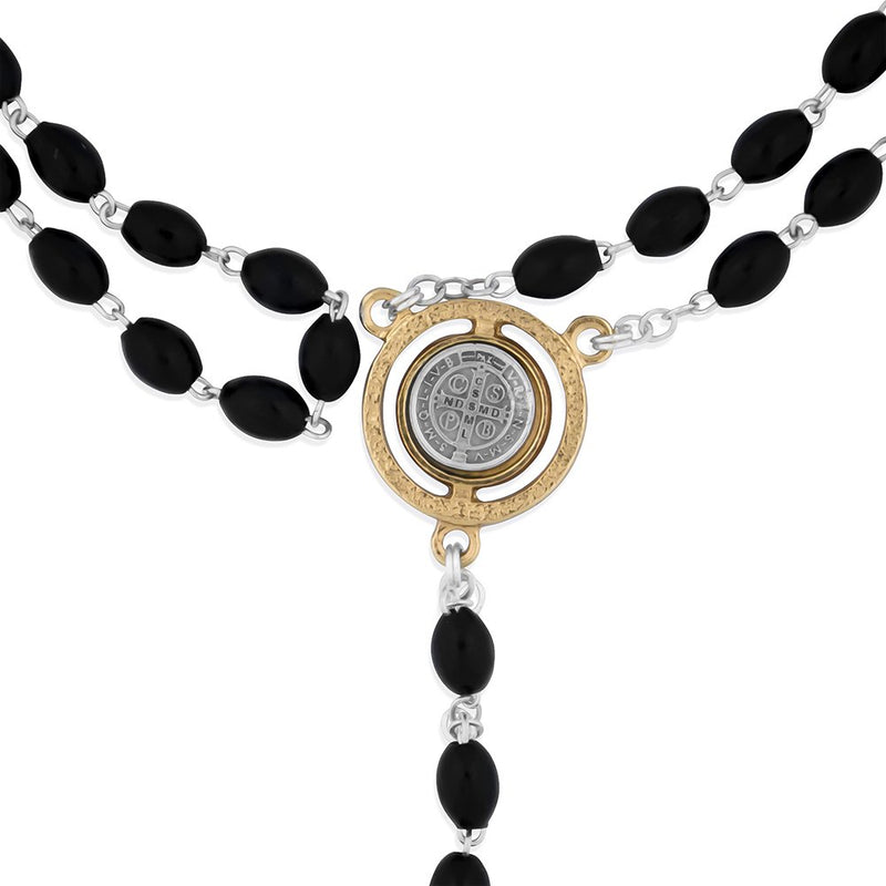 [Australia] - Deluxe Saint Benedict Rosary Gift Set 5mm Beads 